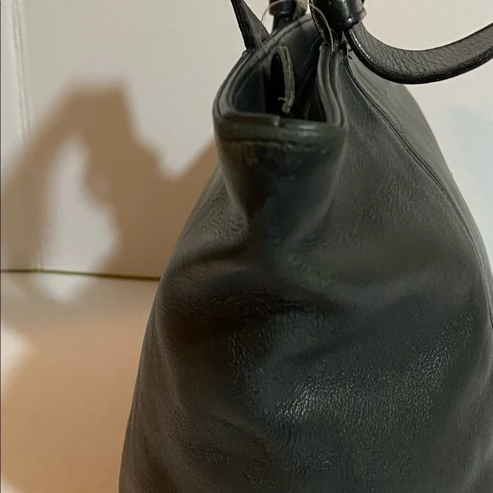 COPY - Coach vintage black leather tote handbag